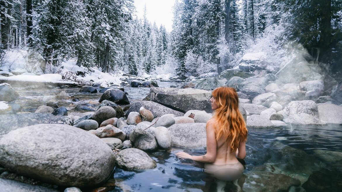 Skinny Dipping in the FROZEN North Wilderness (Driving to Alaska)