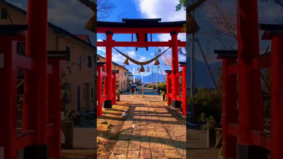 Ikushimatarushima Shrine (Nagano)/ 生島足島神社 #japan #japantrip #japantravel #shrine #nagano #torii #神社