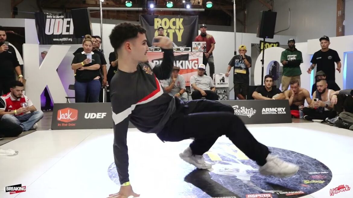 Lou Vs Yamato -Top 16 - 1 V 1 -  Rock City USA Finals 2022 - Pro Breaking Tour - BNC