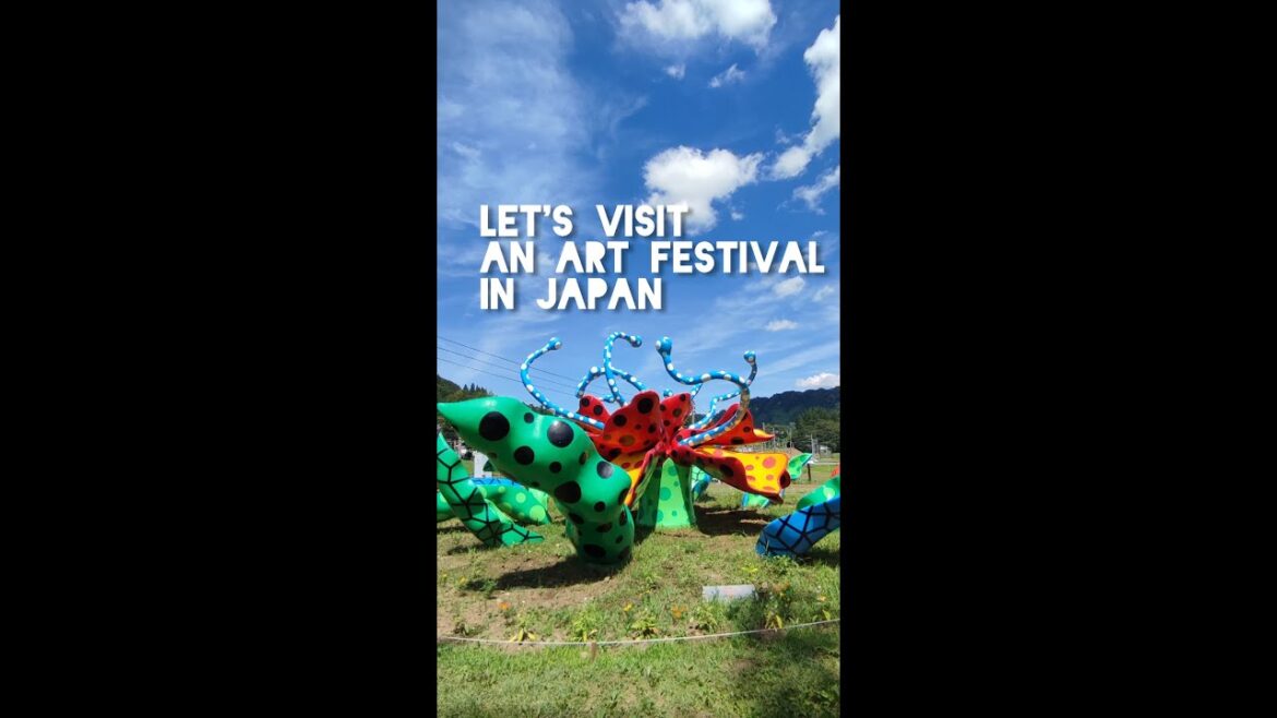 Art Festival in Niigata #shorts #japan Art Festival in Niigata #shorts #japan