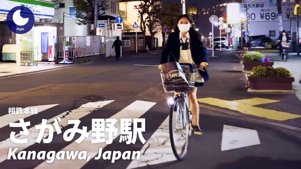 ⁴ᴷ Kanagawa: Sagamino Station (さがみ野駅) - Japan Walking Tour (April, 2023)