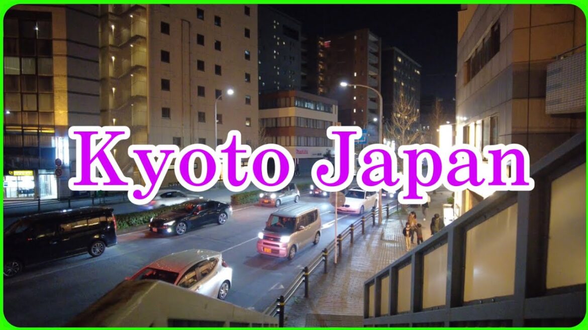 Kyoto night walk [4K] Kyoto Japan