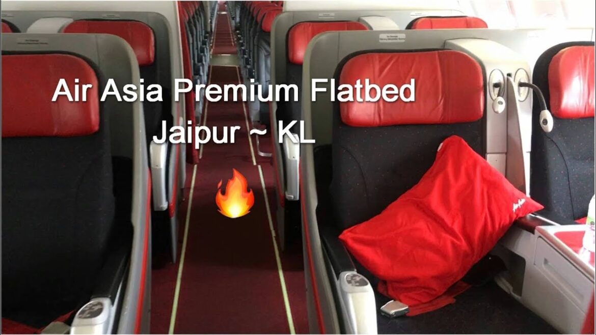 Trip Report: Air Asia  Premium Flat Bed (Business class)Jaipur to Kuala Lumpur D7 185 in A 330-300