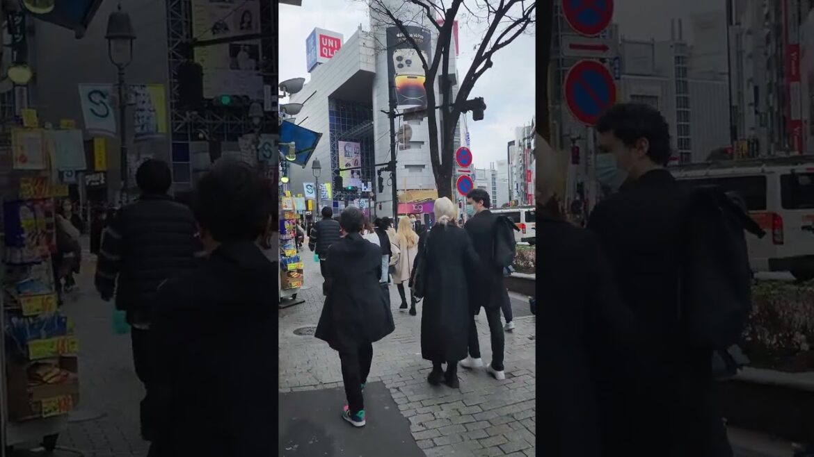 Shibuya tokyo street view #tokyo  #shibuya #japan #traveli #viral #shortsvideo #shorts