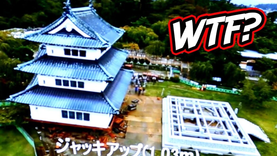 THEY MOVED A CASTLE???