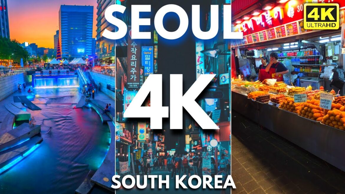 Seoul, South Korea 🇰🇷 2023 in 4K ULTRA HD 60 Fps - 4K Travel