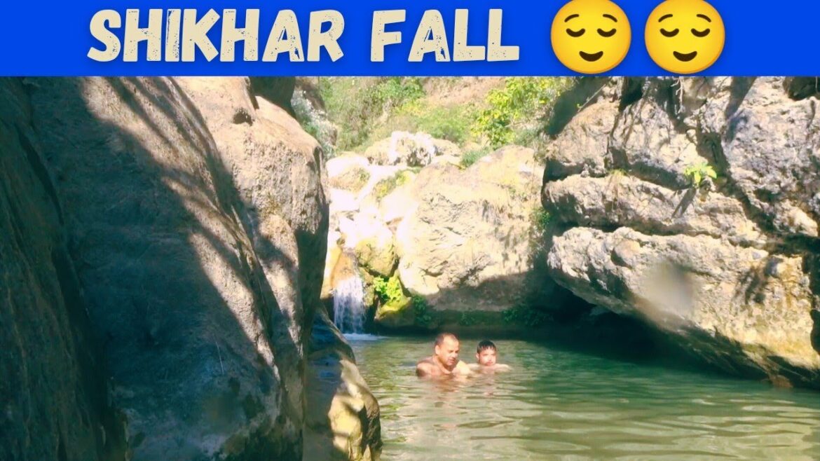 waterfall khee kar nalee me khudhaa diya bhai🥲🥲-shikhar fall dehradun
