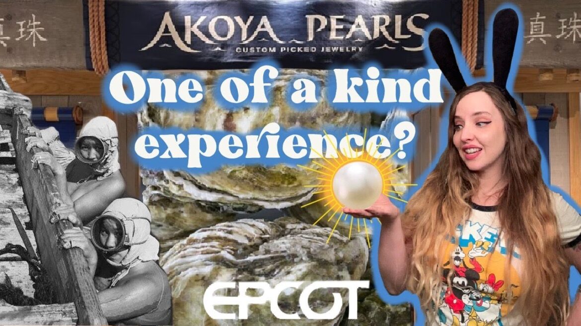 EPCOT AKOYA PEARLS EXPERIENCE INSIDE MITSUKOSHI/ JAPAN PAVILLION DISNEY WORLD