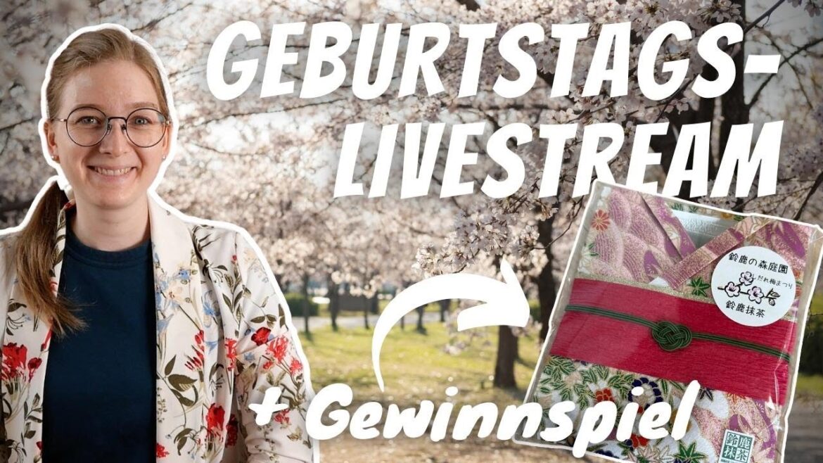 Geburtstags-livestream + Gewinnspiel [Livestream]