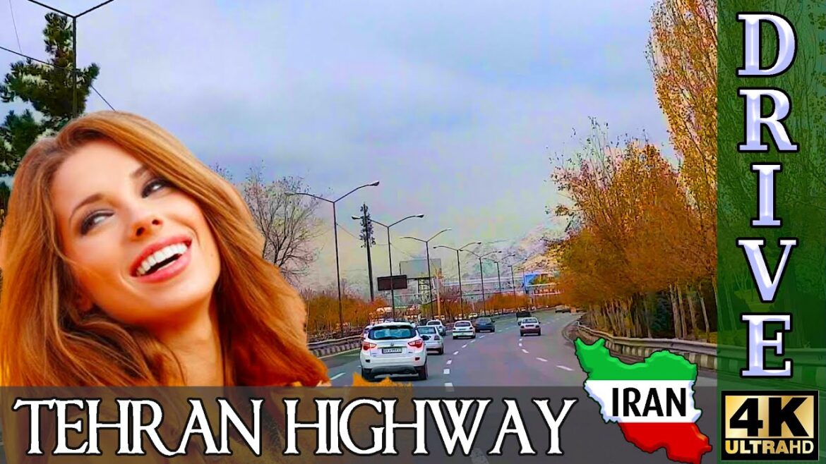 IRAN Tehran Highway Driving Tour in Autumn 2022 / Babaei Highway Driving رانندگی در اتوبان تهران IRAN Tehran Highway Driving Tour in Autumn 2022 / Babaei Highway Driving رانندگی در اتوبان تهران