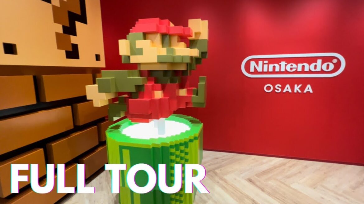 FULL TOUR Nintendo Store Osaka | Merch | Mario, Zelda, Pikmin, Animal Crossing, Splatoon FULL TOUR Nintendo Store Osaka | Merch | Mario, Zelda, Pikmin, Animal Crossing, Splatoon