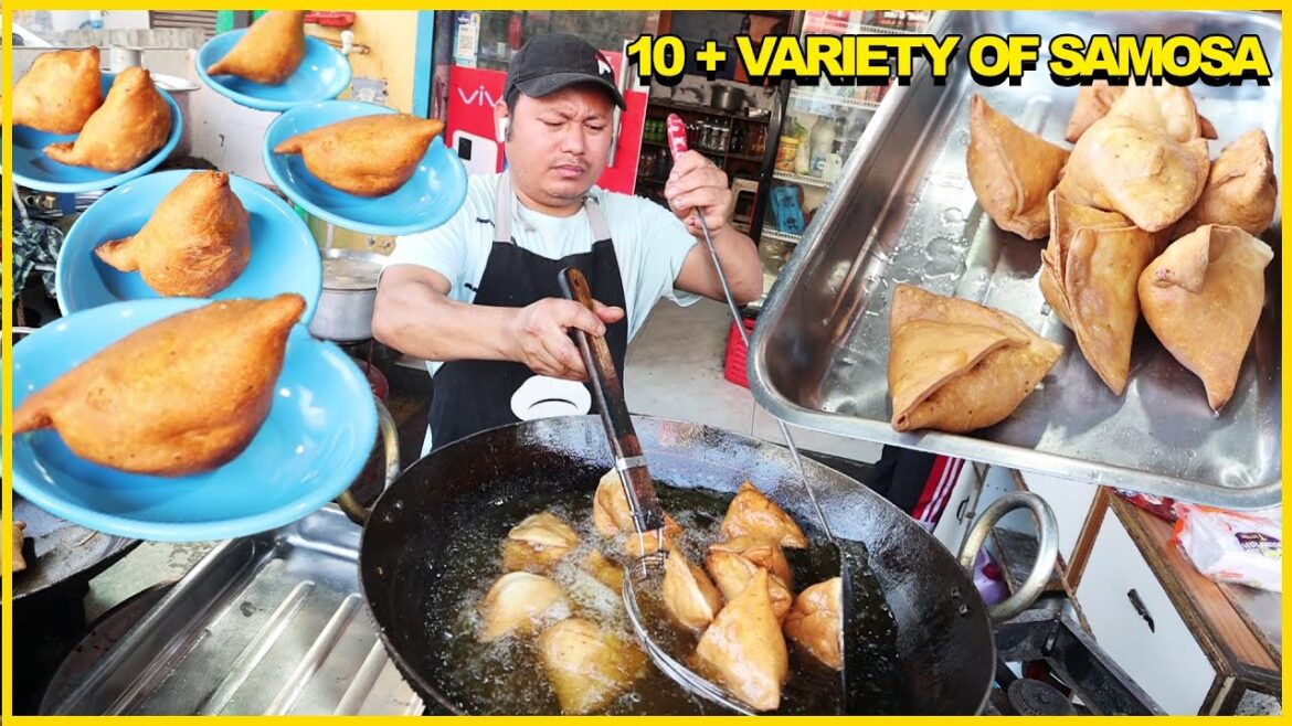 10+ Varieties Of Samosa l Samosa King | Ghaziabad  Street Food