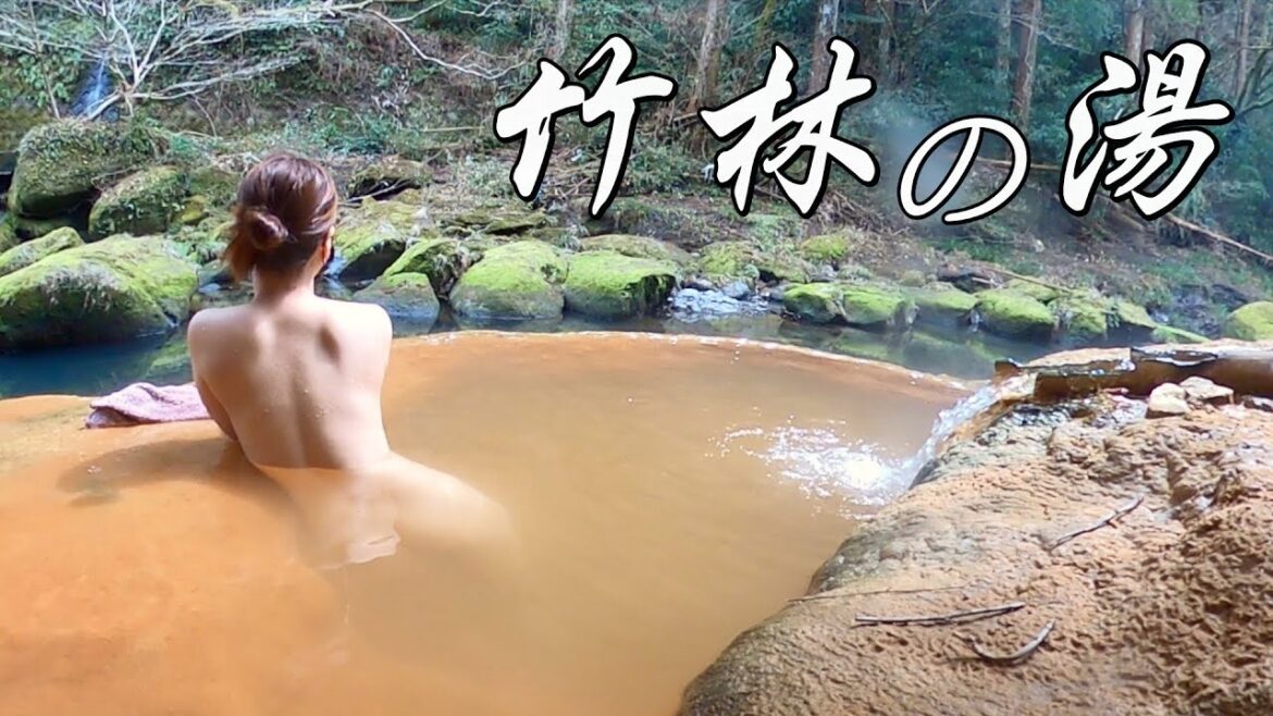 【神回】【温泉女子】野湯に初挑戦！壮大すぎた！