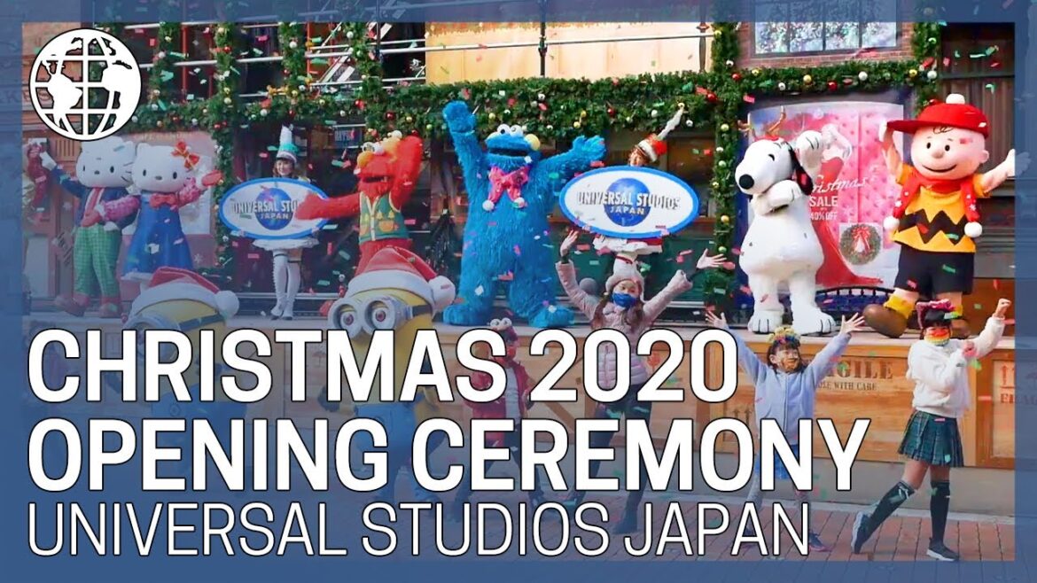 Christmas 2020 Opening Ceremony – Universal Studios Japan Christmas 2020 Opening Ceremony - Universal Studios Japan