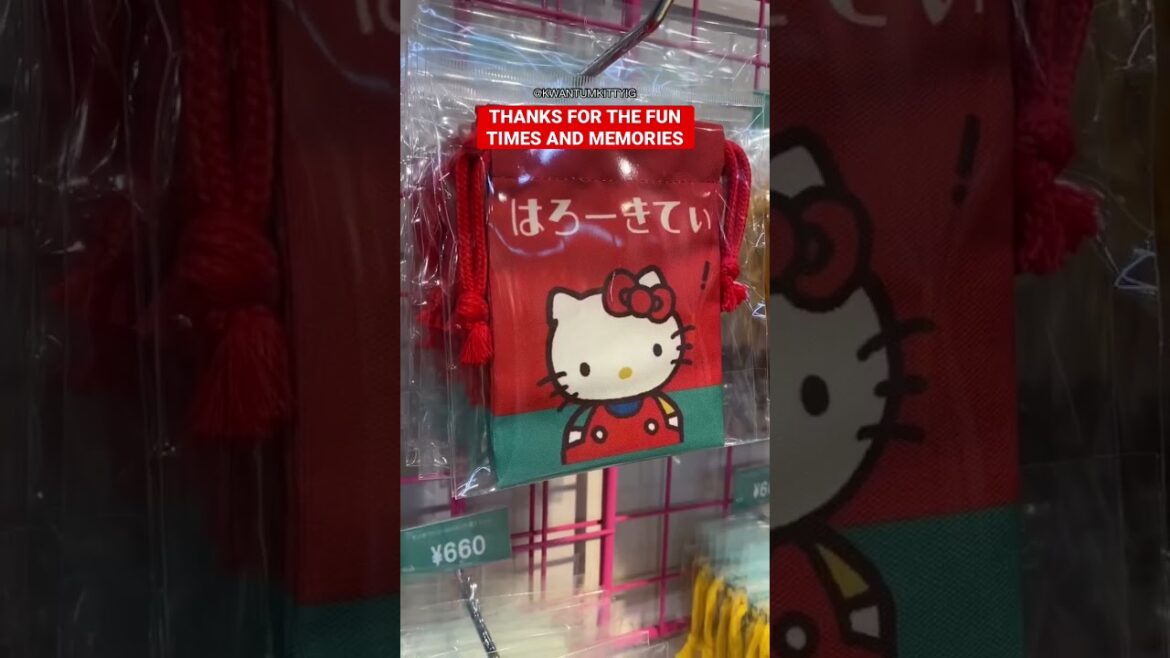 Fun trip Osaka Kyoto Tokyo. Hello Kitty