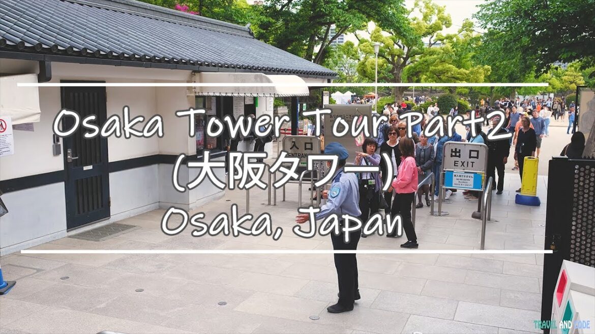 Exploring Osaka Tower (大阪タワー) - Osaka, Japan | Travel Video (4K)