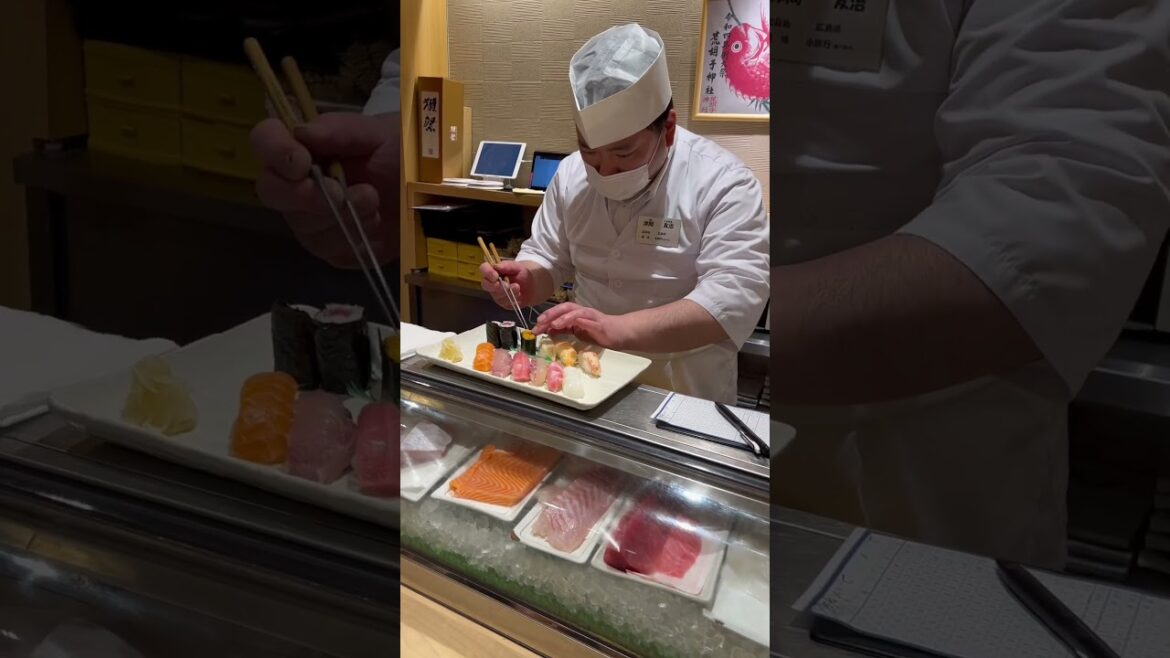 Sushi Masterclass: Watching a Japanese Chef Create Magic in Hiroshima 🤯🤯🤯
