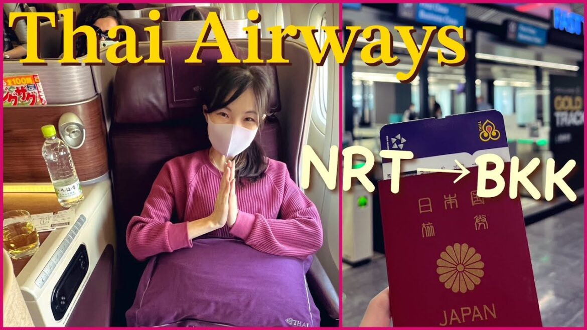 初タイ!! タイ国際航空レポ /My first visit to Thailand with Thai Airways(2023.3)