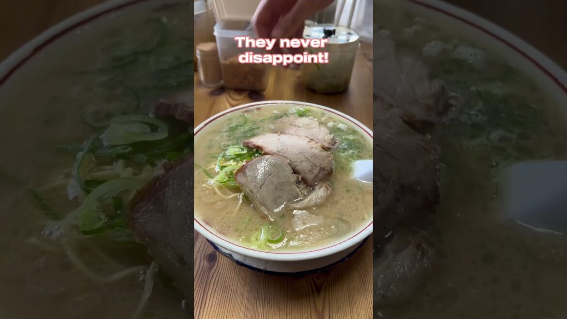 Fuku-chan #1 ramen shop in Fukuoka