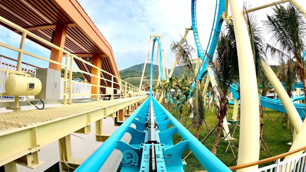 RARE & UNKNOWN Launch Coaster in CHINA!? | Meet Sanya Silk Road Happy World’s Catapult Coaster!
