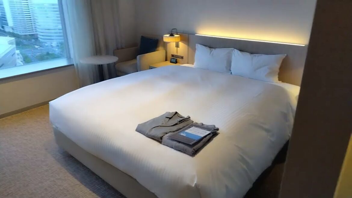 the square hotel Yokohama Minatomirai - Deluxe Double Room #橫濱 #travel #japan #hotel