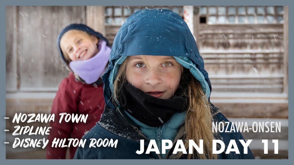 Australian travel Japan Vlog Day 11 – Nozawa Town, Zipline Disneyland Room Australian travel Japan Vlog Day 11 - Nozawa Town, Zipline Disneyland Room