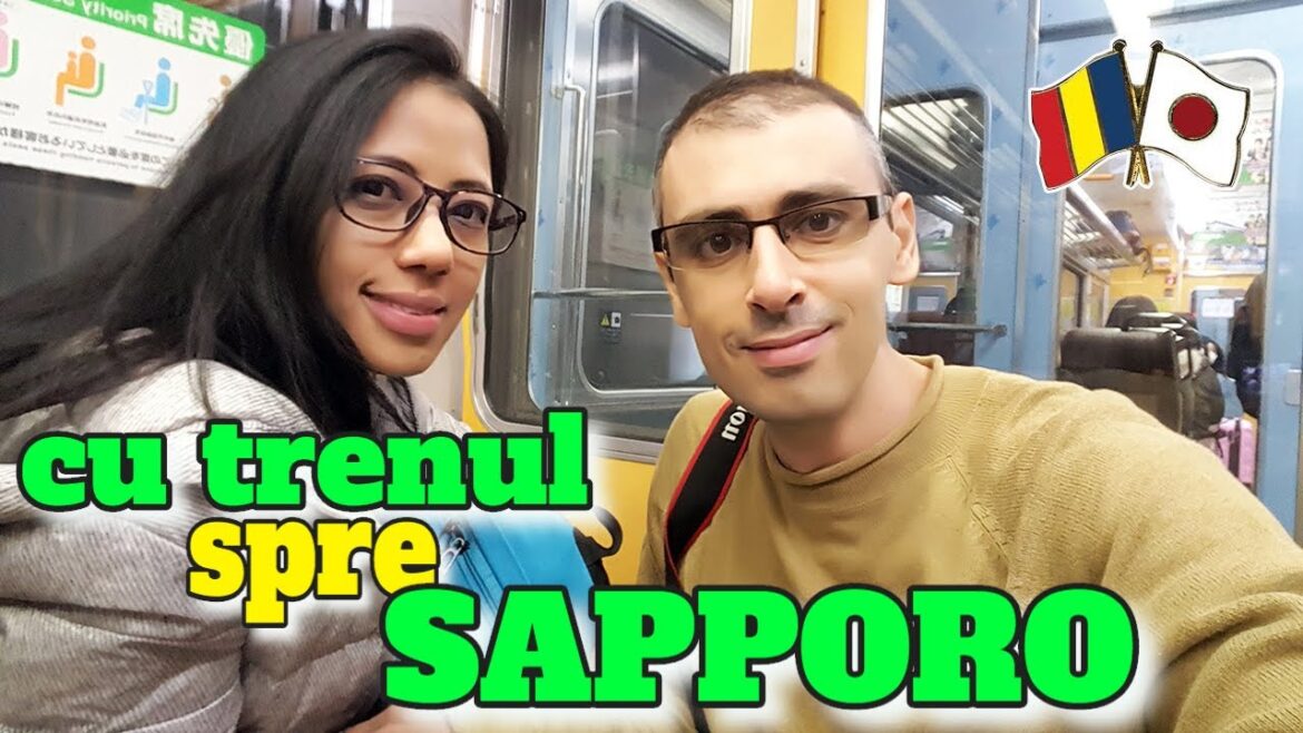Prima dată cu TRENUL în JAPONIA 🇯🇵 Cum am ajuns în SAPPORO