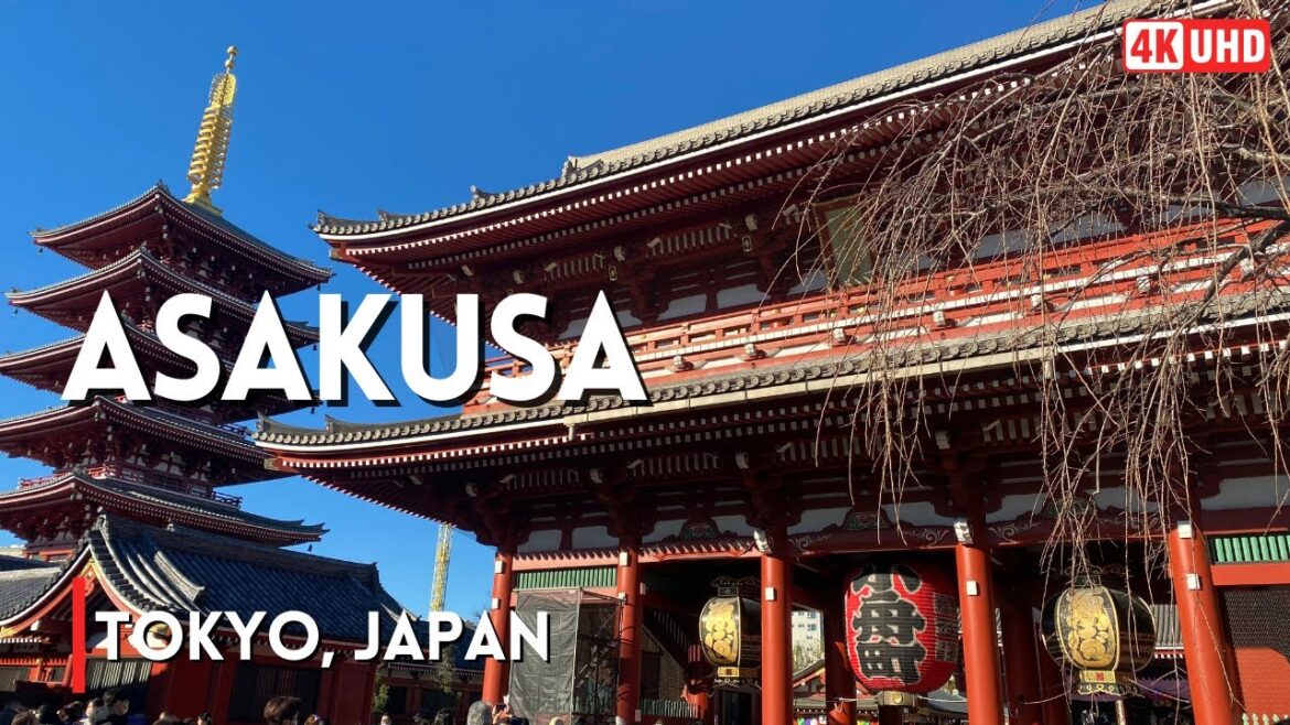 Asakusa Tokyo - Japan Walk Tour 4K Ultra HD