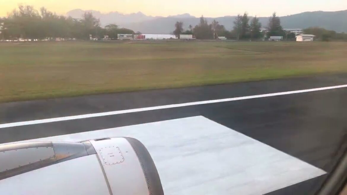 landing Langkawi airport (LGK) by Scoot Air