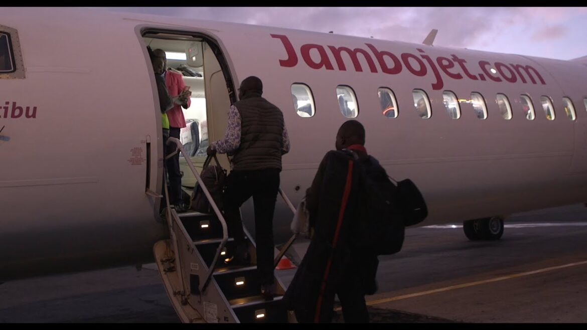 Breakfast in Mombasa, Lunch in Kisumu & Dinner in Nairobi with Jambojet
