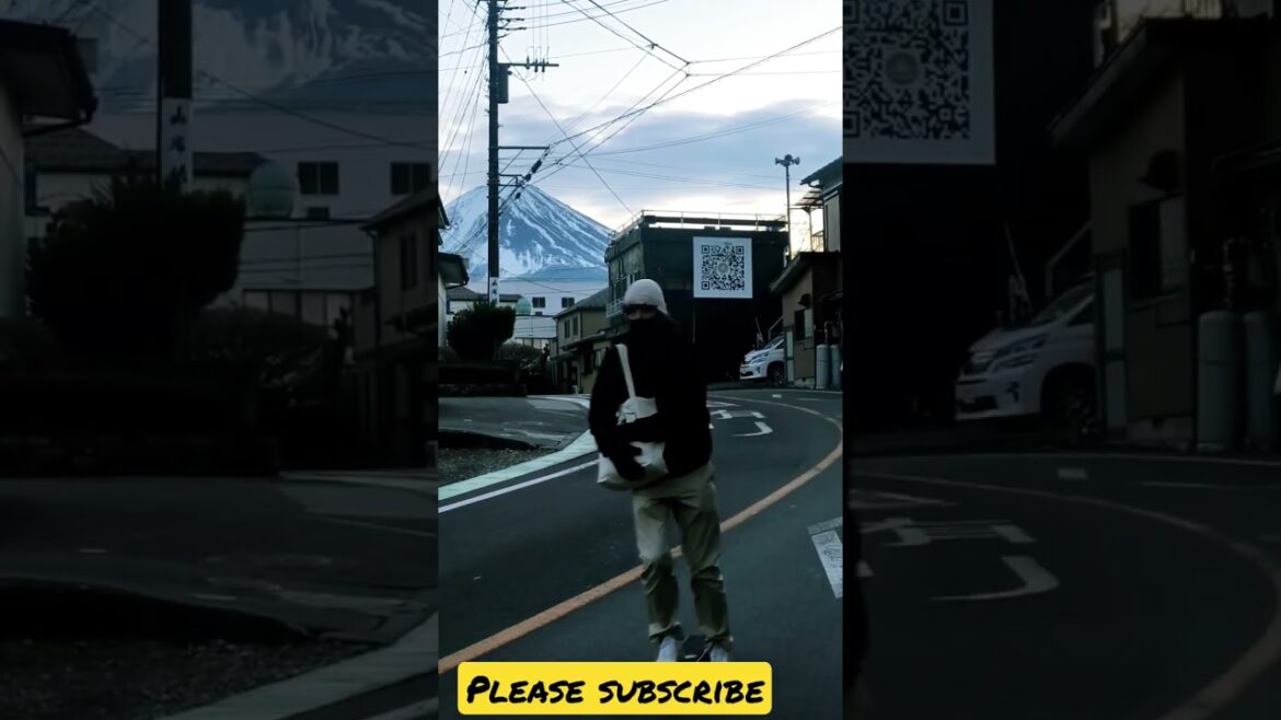 Mt. Fuji| See the heavenly footage of mount fuji volcano! Beautiful Japanese road! Best reels shorts