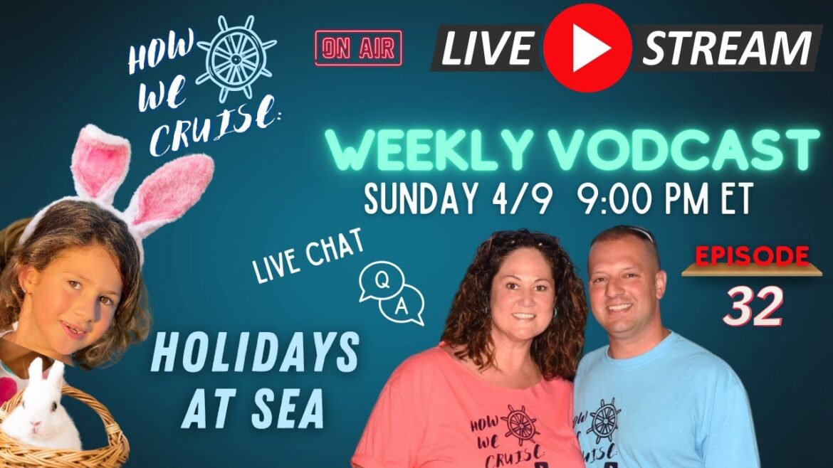 How We Cruise LIVE! | Holidays at Sea | Family Friendly