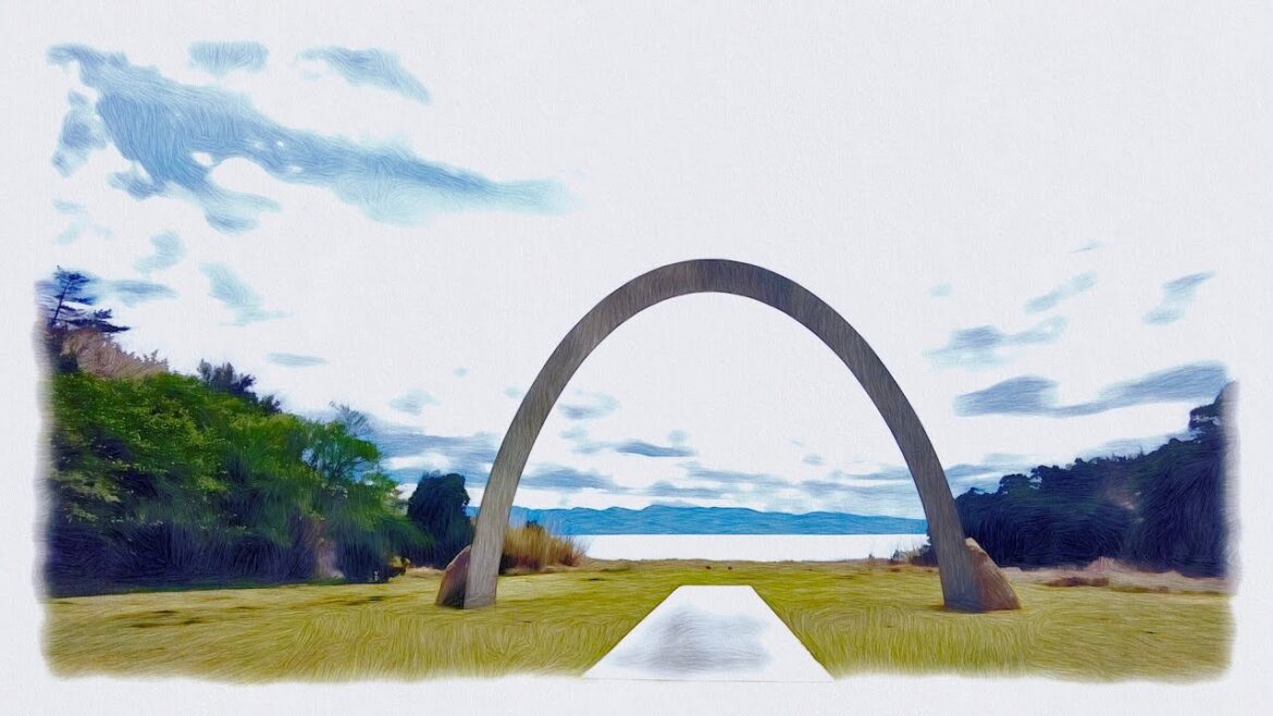 Walking on Japan's beautiful art island（Kagawa,Naoshima）4K ASMR