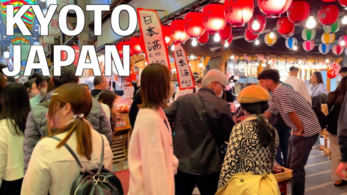 【4K】Kyoto Nishiki Market Walking in Spring | JAPAN 2023 【4K】Kyoto Nishiki Market Walking in Spring | JAPAN 2023