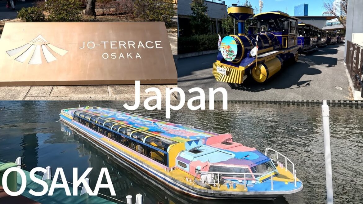 【Japan】【Osaka】 Water bus Aqua Liner Part 1