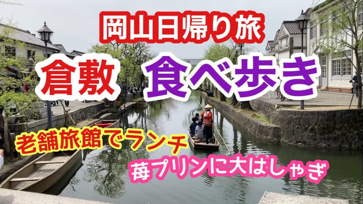 【岡山倉敷】ここだけの旅行日記/美観地区おすすめ食べ歩きグルメ