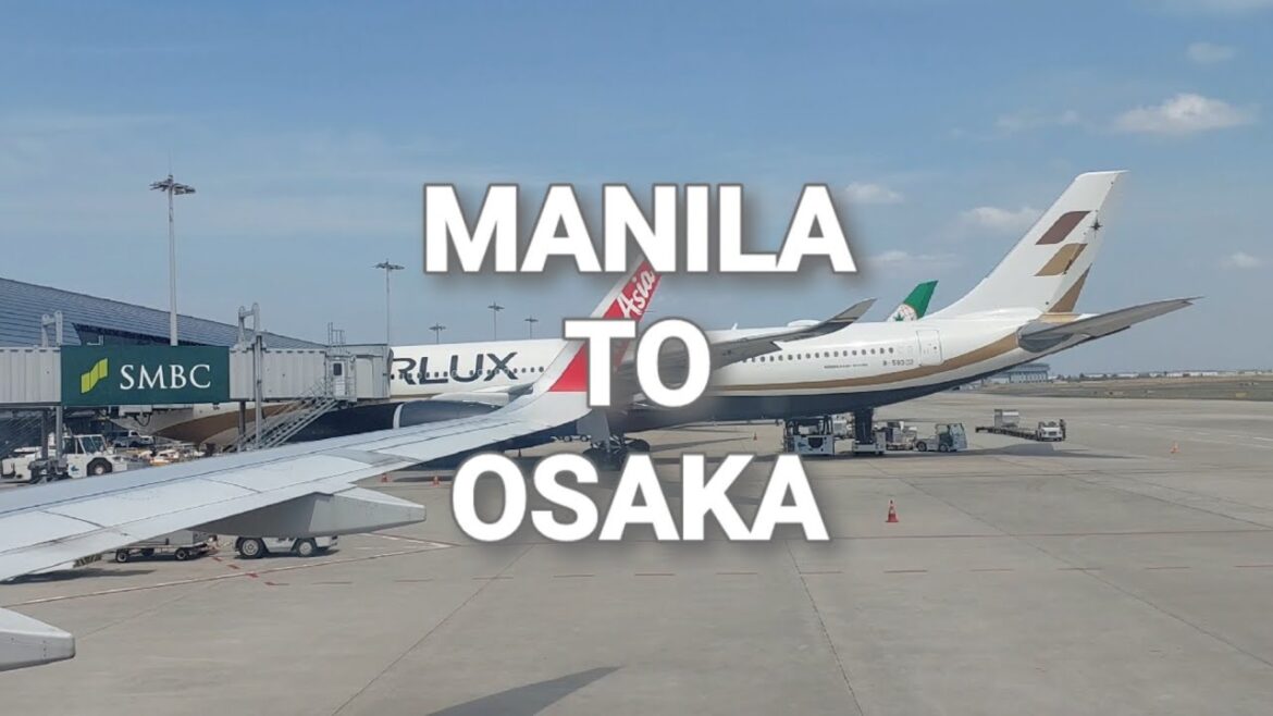 Manila, Philippines to Osaka, Japan | Airasia Z2 188 (April 2023)
