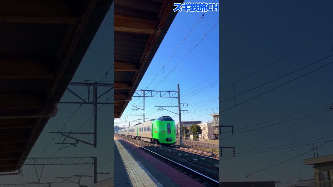 高速通過　JR北海道【特急ライラック　789系0番台】2023年4月撮影