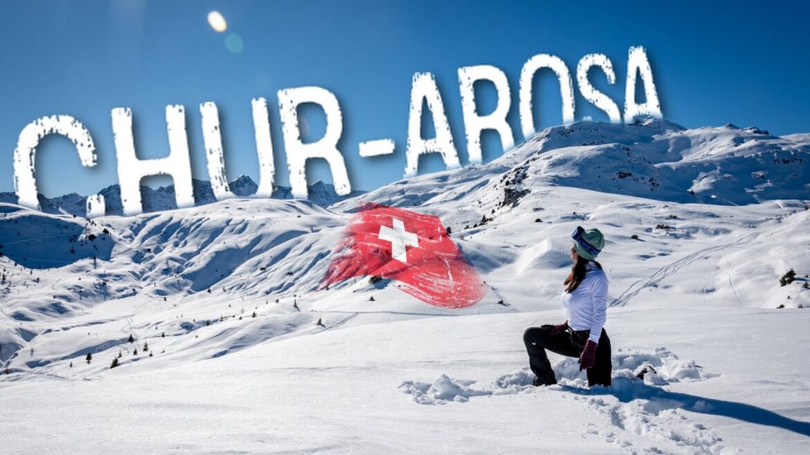 SWISS WINTER SNOW HIKE 🥾 : how we spent a weekend in CAMPER around CHUR 🚐