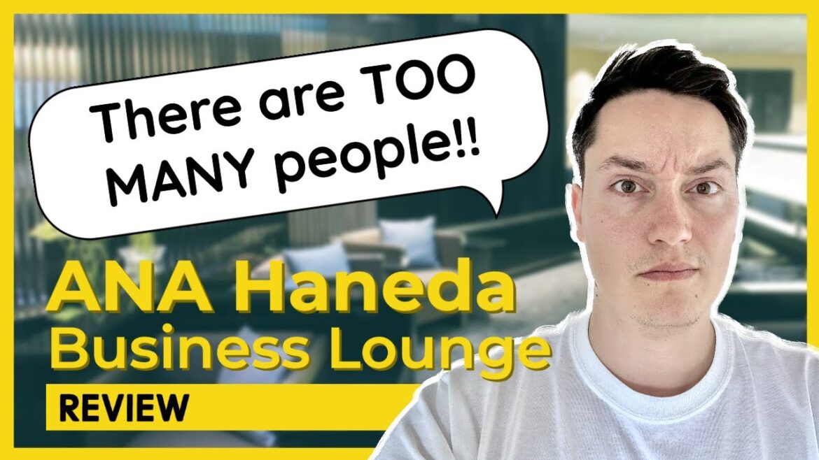 [LOUNGE] HND ANA Business Class Lounge