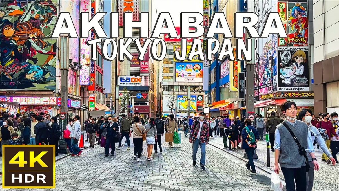 [4K HDR] Akihabara Walking Tour | Tokyo, Japan | April 2023