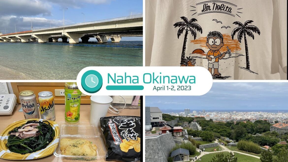 Naha Okinawa Japan - Umikaji Terrace  | Shurijo Castle Walking Tour 2023🛫