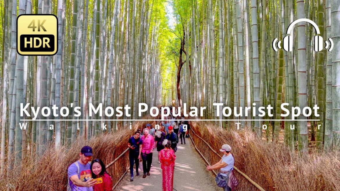 Most Popular Tourist Spot in Kyoto: Arashiyama 2023 Walking Tour - Japan [4K/HDR/Binaural]