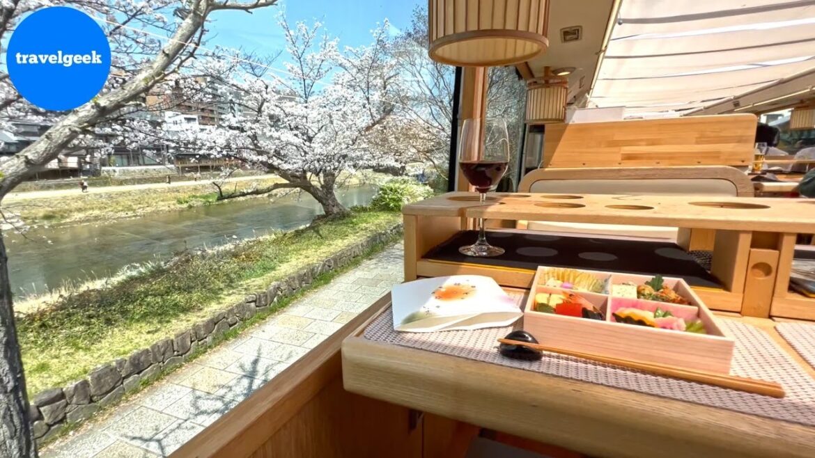 Premium Double-Decker Bus with Food Service in Kyoto Japan | Restaurant Bus Kyoto