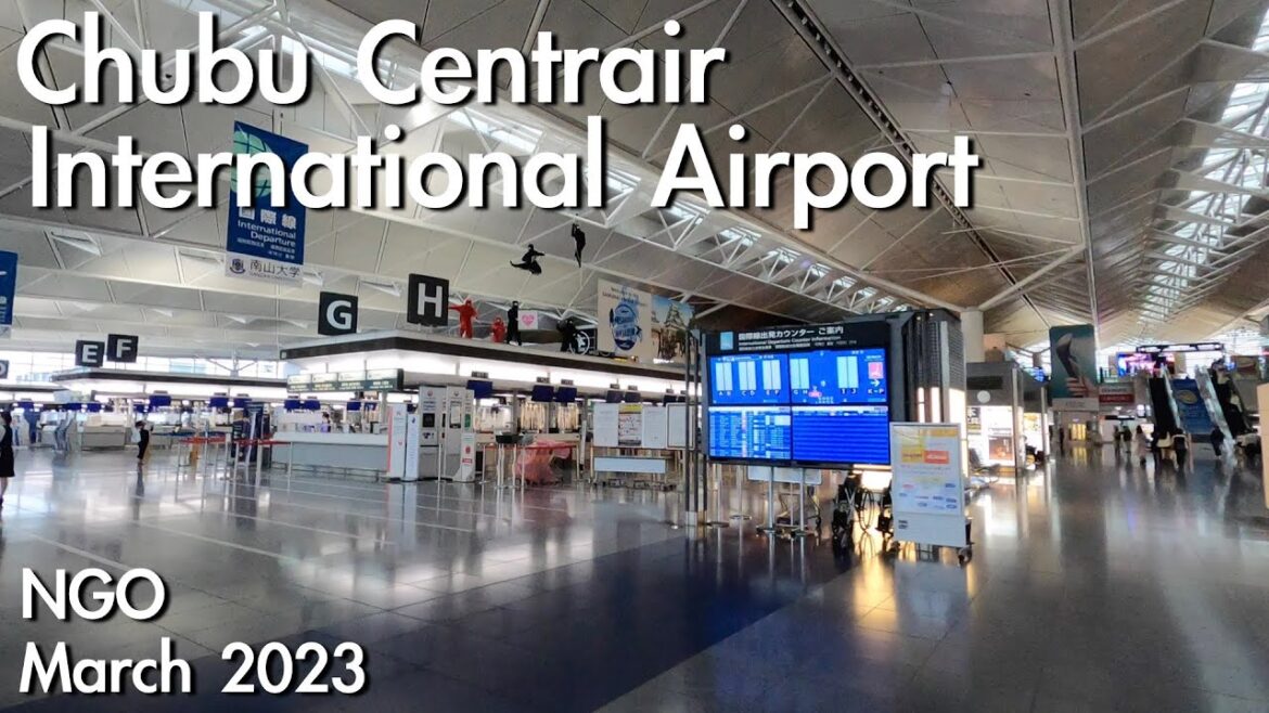 Walking in Chubu Centrair International Airport | March 2023 | Walk in the Airport Walking in Chubu Centrair International Airport | March 2023 | Walk in the Airport