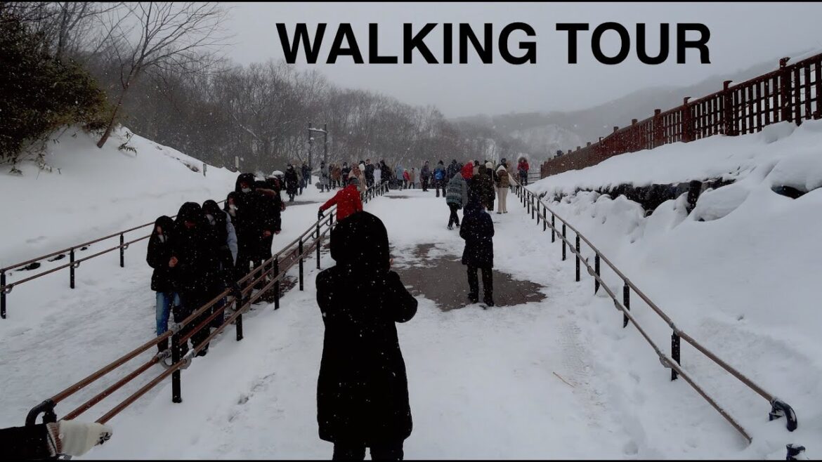 WALKING TOUR to NINJA VILLAGE & HELL VALLEY, NOBORIBETSU HOKKAIDO, JAPAN – 4K WALKING TOUR to NINJA VILLAGE & HELL VALLEY, NOBORIBETSU HOKKAIDO, JAPAN - 4K