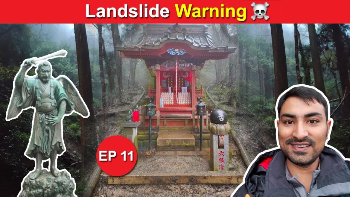 Japan Travel Vlog | Mount Takao | Yakuoin Temple | Places to visit in Tokyo | Landslide ho gaye #11