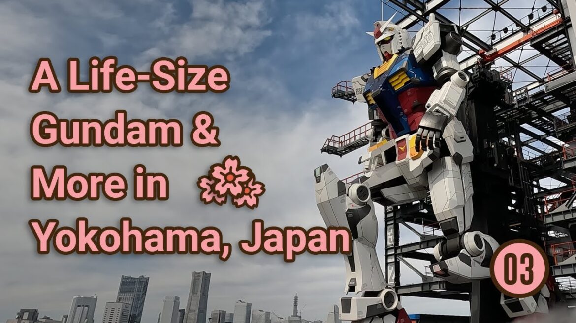 Let’s go to Japan - Travel Vlog 2023 -  Life-size gundam & more in Yokohama