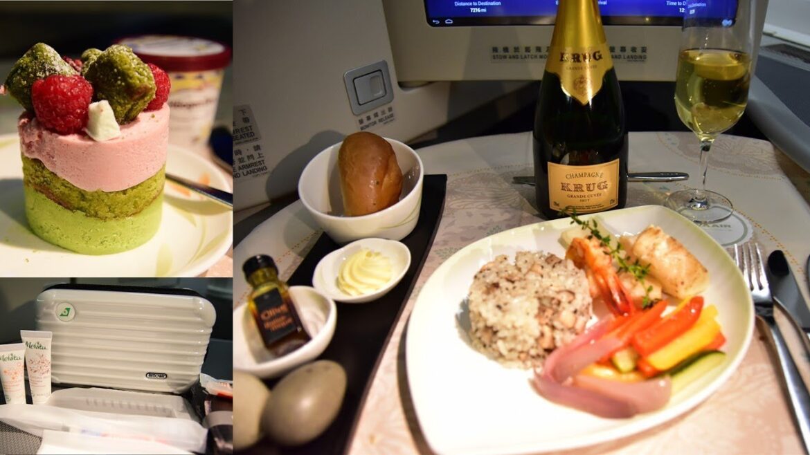 EVA Air Royal Laurel Business Class BR32 Taipei to New York EVA Air Royal Laurel Business Class BR32 Taipei to New York