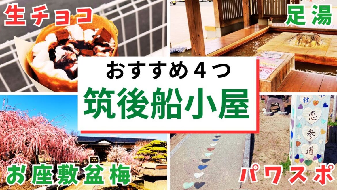 【福岡旅行】福岡県みやま市・筑後市｜九州新幹線・筑後船小屋駅■お座敷盆梅 ｜盆栽 ■恋木神社｜恋愛｜開運｜パワースポット■生チョコ｜スイーツ■足湯・温泉｜九州ドライブ｜おすすめスポット｜bonsai